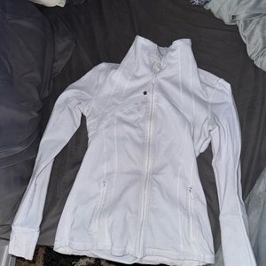 White lululemon define jacket
